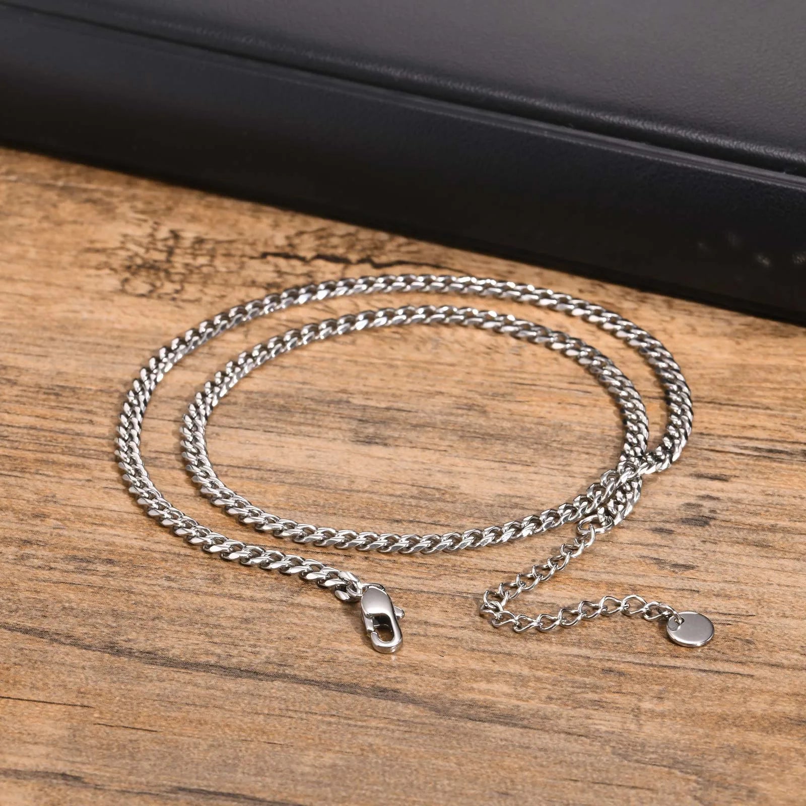 Le Relais | Bracelet Double Tour en Chaîne d'Acier