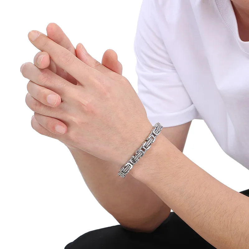 Le Théorème | Bracelet Logique en Acier Poli