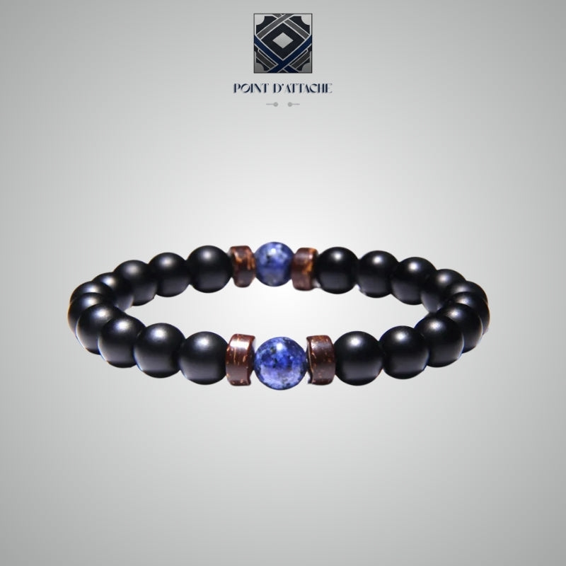 La Boussole | Bracelet de Guidance en Pierres Bleues