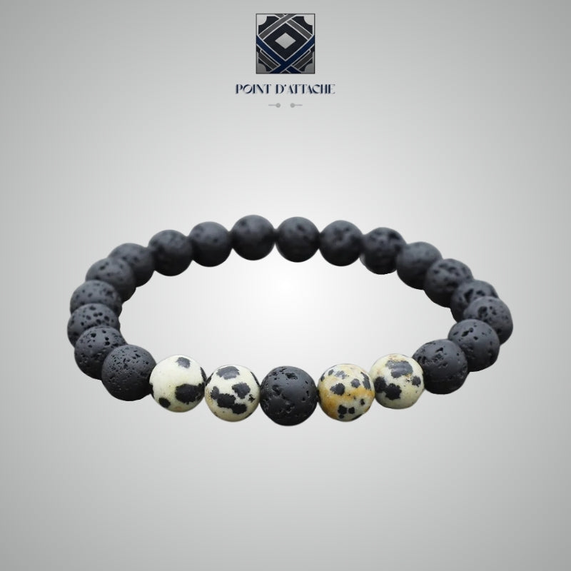 Le Compagnon | Bracelet de Loyauté en Pierre de Lave