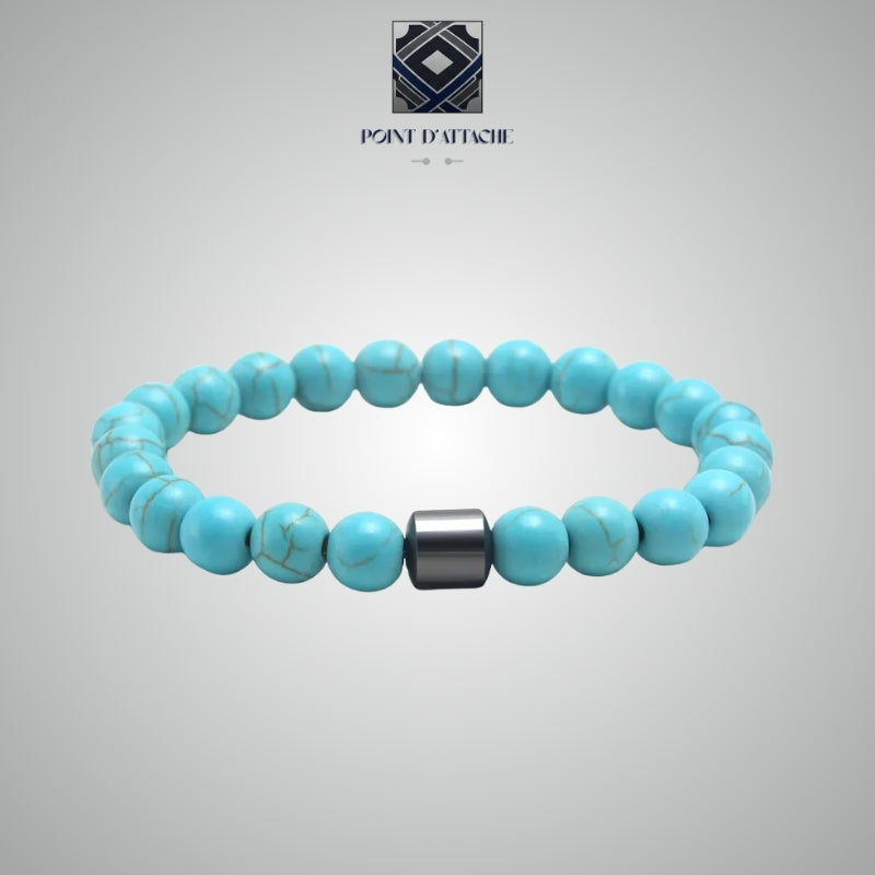 L'Aplomb | Bracelet de Confiance en Pierres Turquoise
