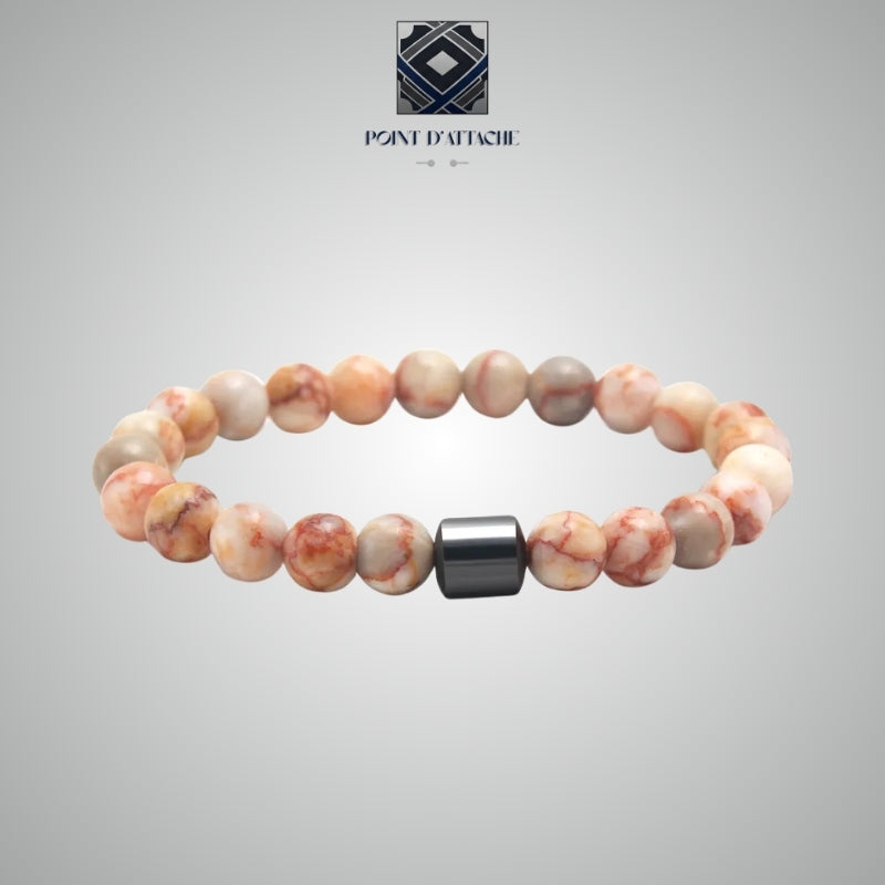 L'Argile | Bracelet Terrestre en Pierres de Jaspe