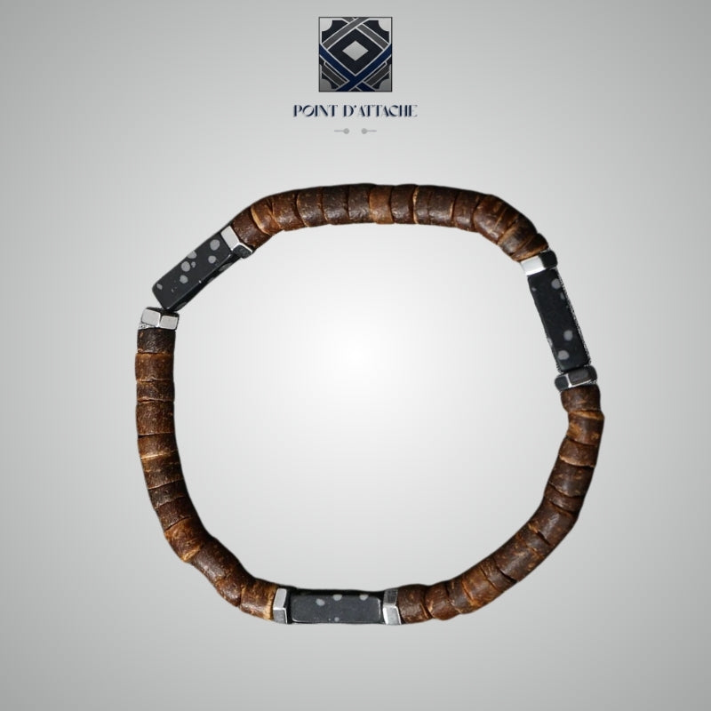 Le Gardien | Bracelet Protecteur aux Tons Terreux