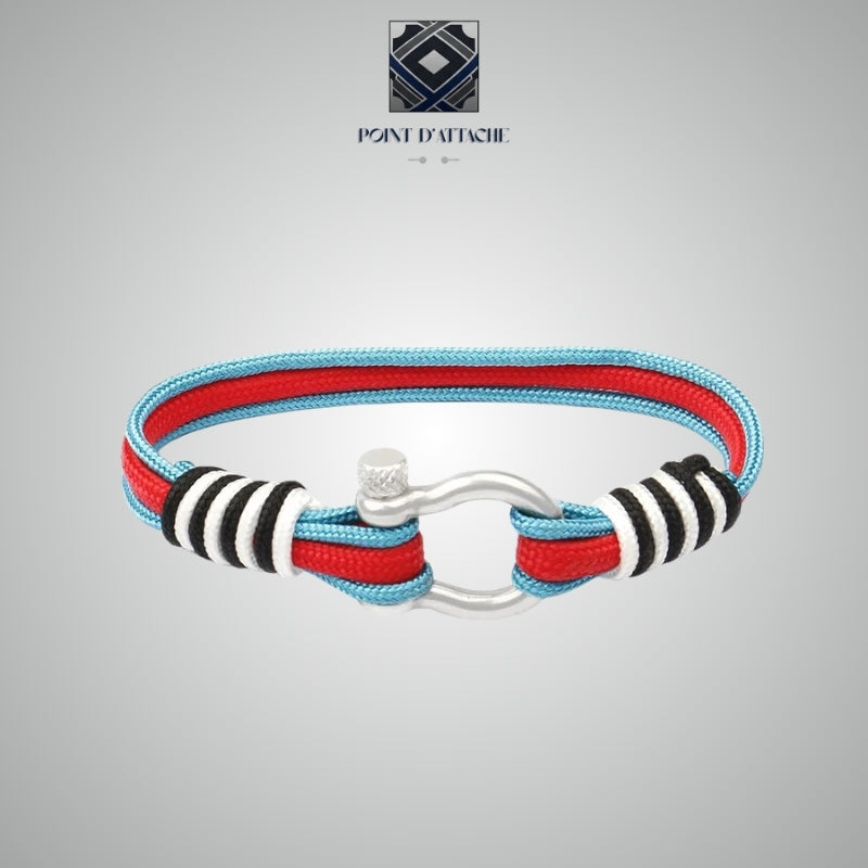 L'Écurie | Bracelet de Course en Acier et Corde