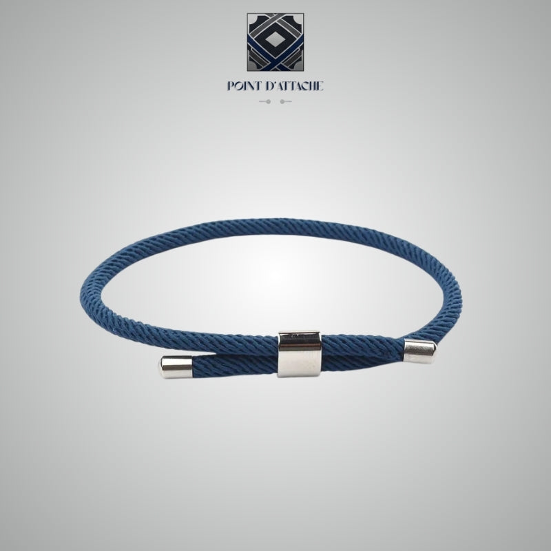 Le Conseiller | Bracelet de Sagesse en Corde Bleue