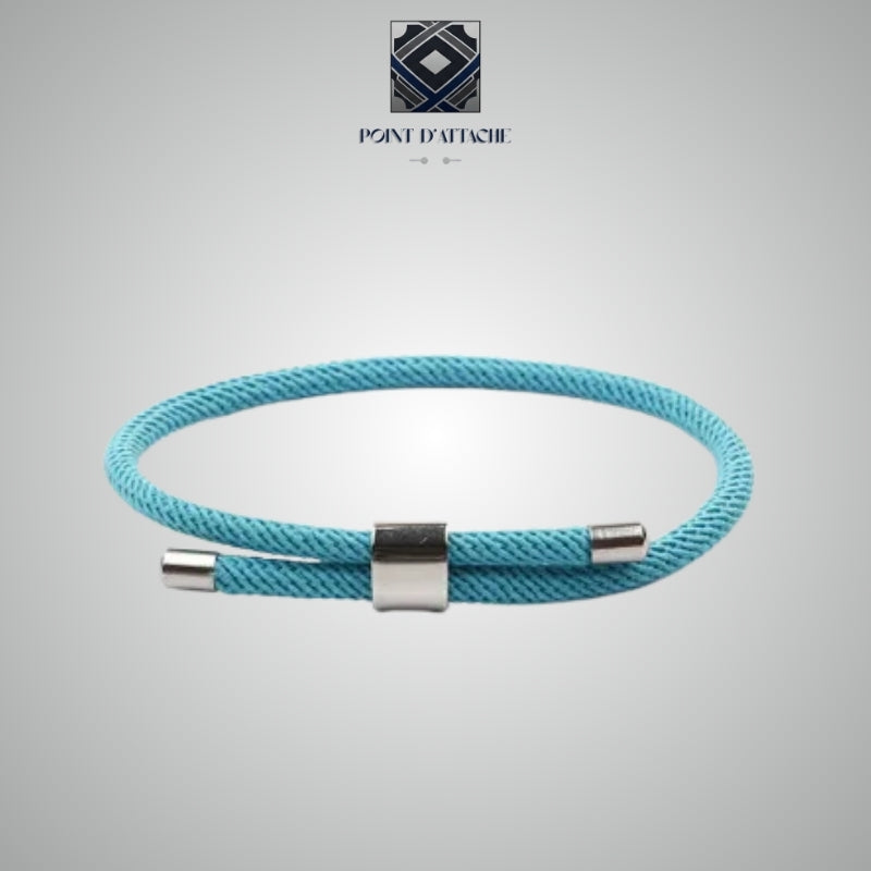La Source | Bracelet de Clarté en Corde Turquoise