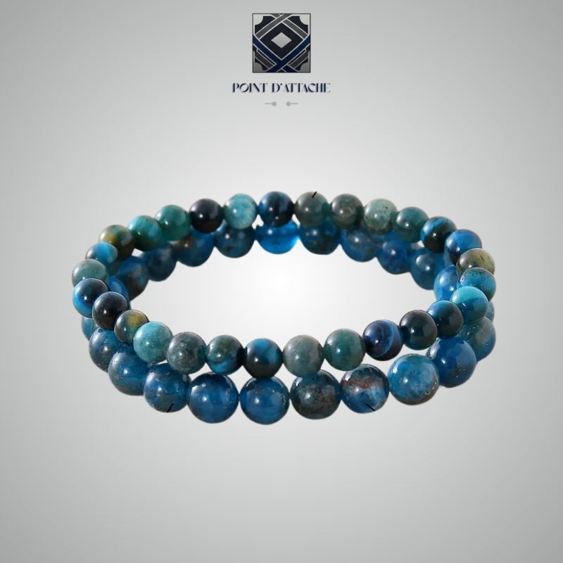 Le Manifeste | Duo de Bracelets en Perles Inspiration Apatite