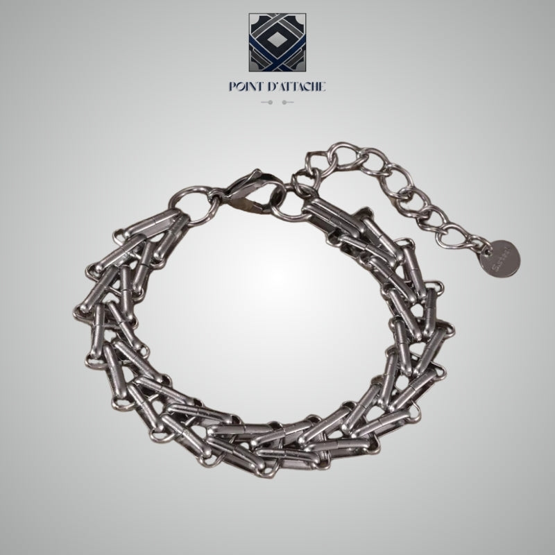 L'Engrenage | Bracelet Mécanique en Acier Inoxydable